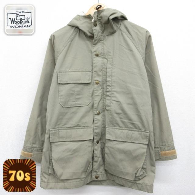 古着 ウールリッチ The Woolrich 長袖 パーカー レディース 80年