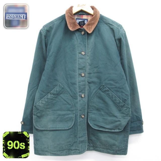 古着 LANDSEND ランズエンド 長袖 レディース 90年代 90s ハンテ