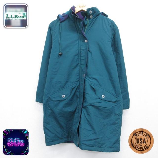 古着 L.L.Bean エルエルビーン 長袖 ナイロン パーカー レディース 8