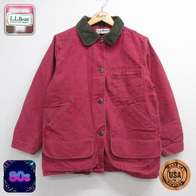 古着 L.L.Bean エルエルビーン 長袖 レディース 80年代 80s ハン