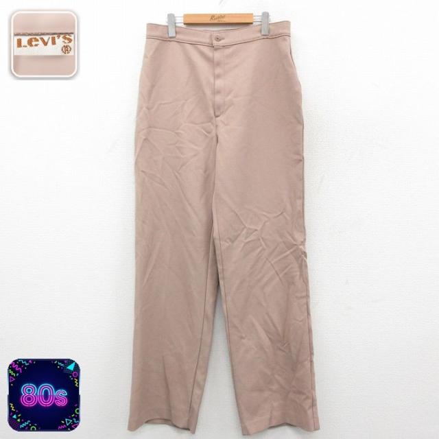 古着 リーバイス Levis パンツ レディース 80年代 80s ベージュ s