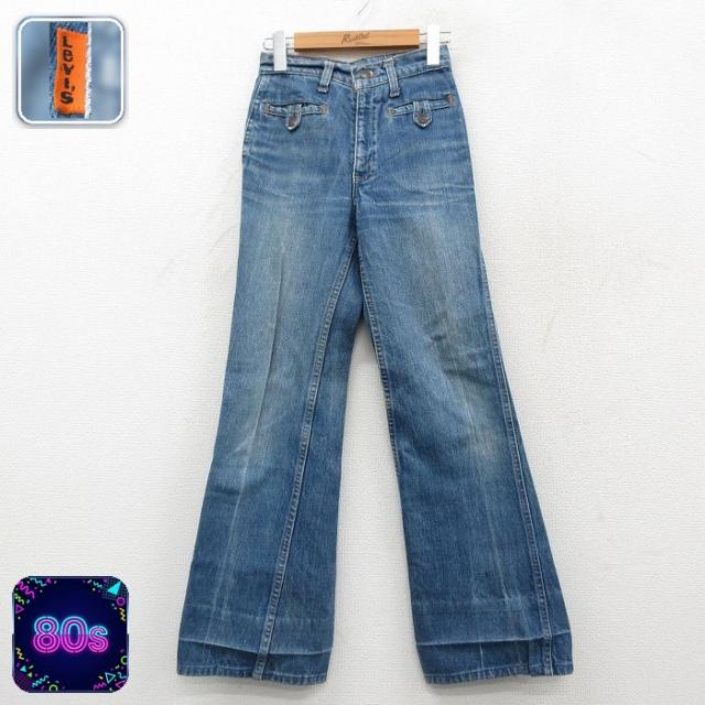 古着 リーバイス Levis ジーンズ レディース 80年代 80s タロン 紺