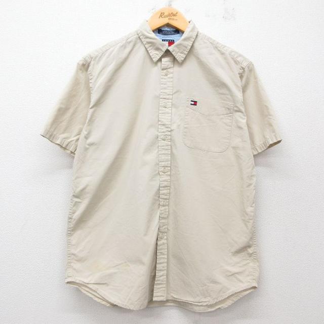 古着 トミーヒルフィガー TOMMY HILFIGER 半袖 ブランド シャツ
