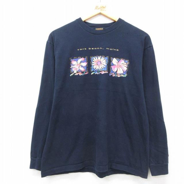 古着 ティンバーランド 長袖 ビンテージ Tシャツ レディース 90年代 90s