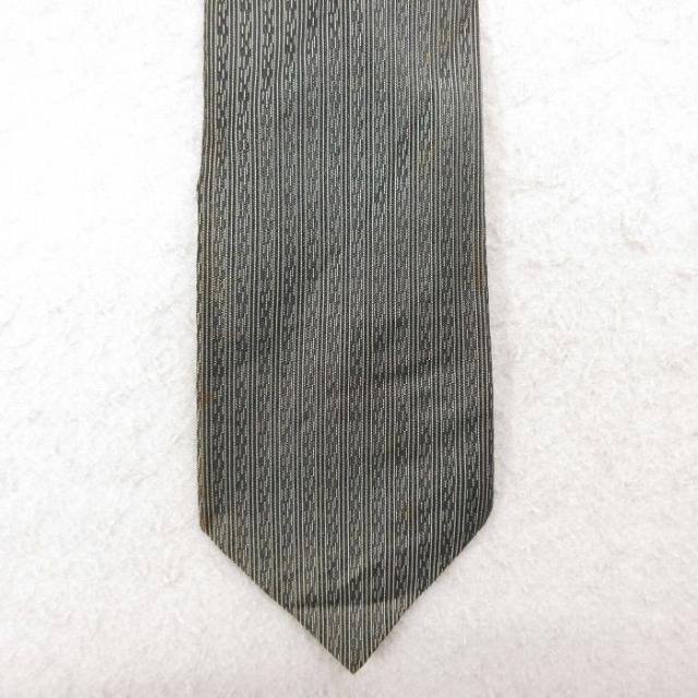 中古 バンヒューセン ビンテージ ネクタイ 70年代 70s レーヨン グレー