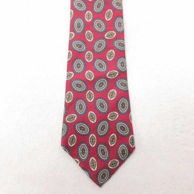中古 ネクタイ 90年代 90s シルク エンジ 中古 古着