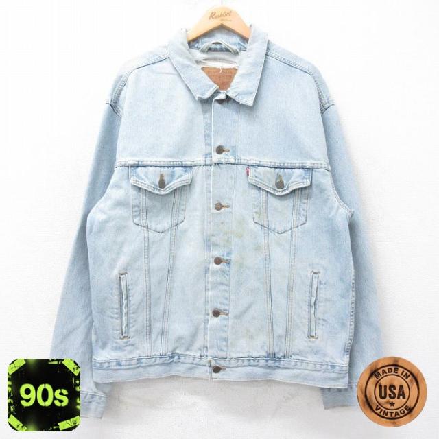 古着 リーバイス Levis 70507 長袖 ジージャン メンズ 90年代 9