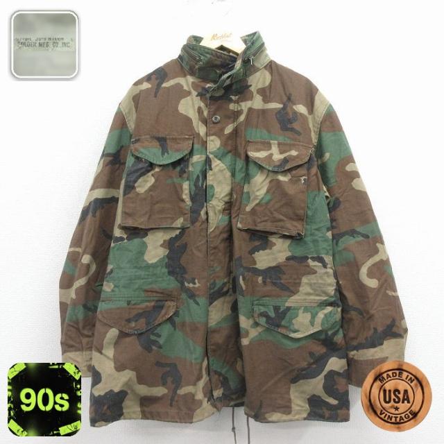 古着 長袖 ミリタリー フィールド ジャケット メンズ 90年代 90s M-6