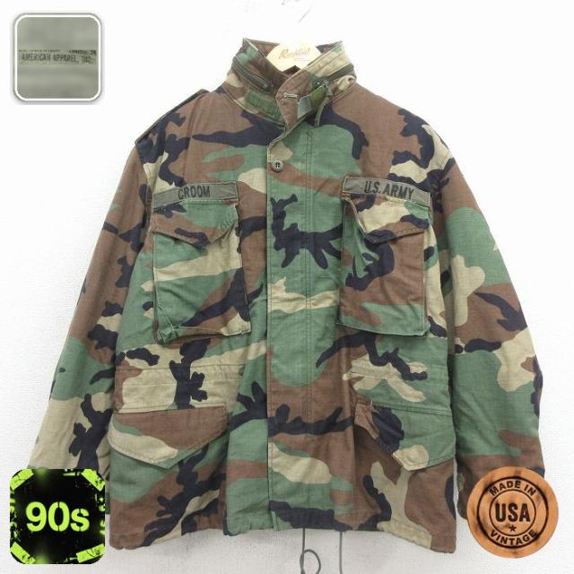古着 長袖 ミリタリー フィールド ジャケット メンズ 90年代 90s M-6
