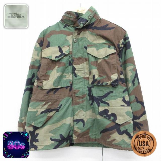 古着 長袖 ミリタリー フィールド ジャケット メンズ 80年代 80s M-6