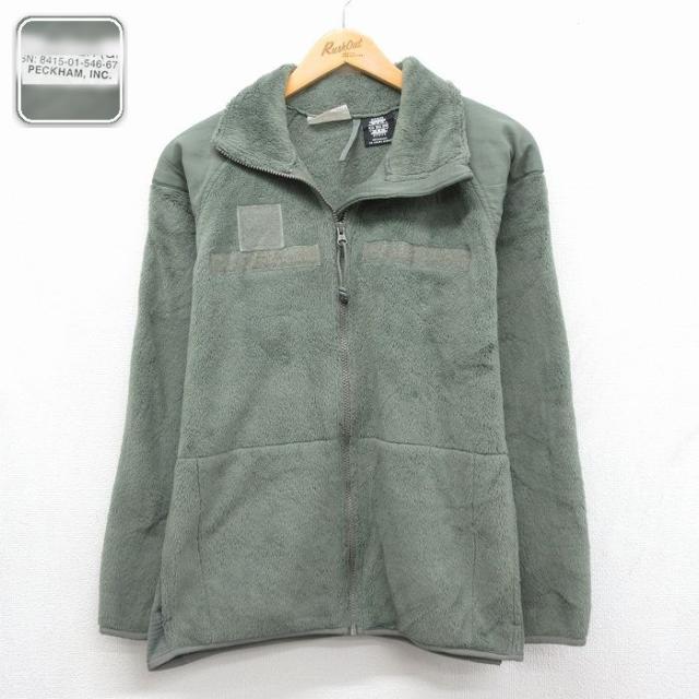 古着 長袖 ミリタリー フリース ジャケット メンズ ECWCS GN3 レベル