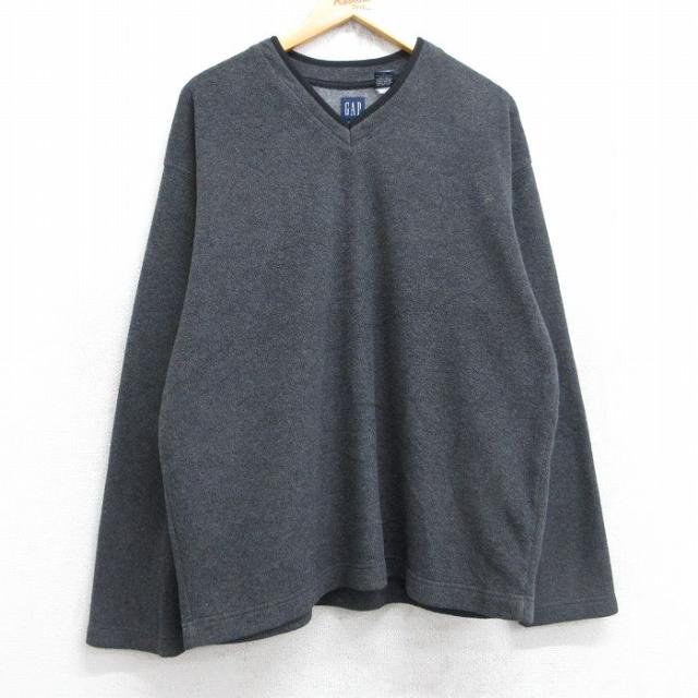古着 ギャップ GAP 長袖 フリース ジャケット メンズ 00年代 00s V