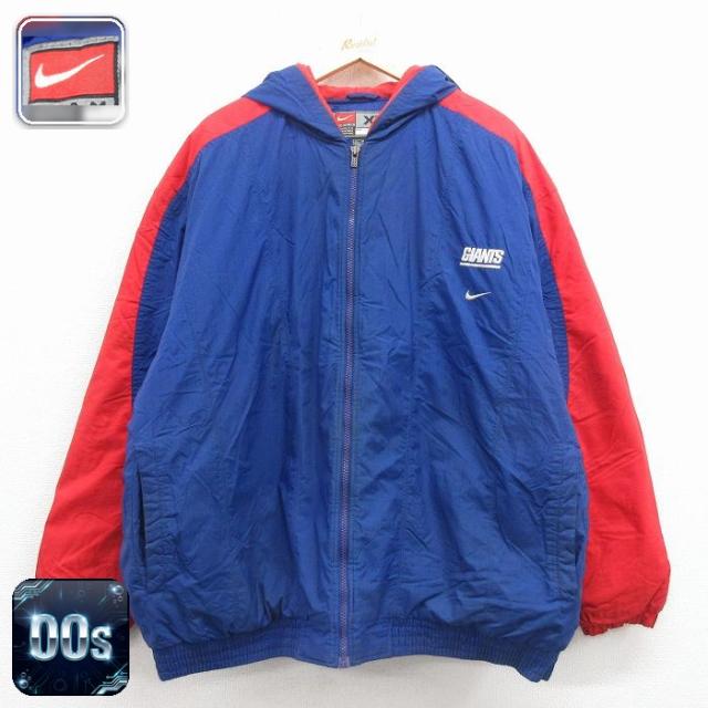 古着 ナイキ NIKE 長袖 ナイロン ジャケット パーカー メンズ 00年代
