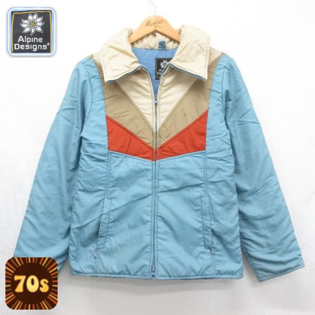 古着 Alpine Designs 長袖 ジャケット ナイロン メンズ 70年代