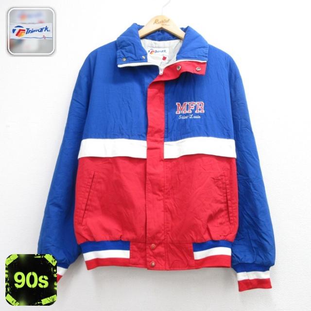 Trimark 90s 長袖ジャケット Corsaires ブルー L | 古着