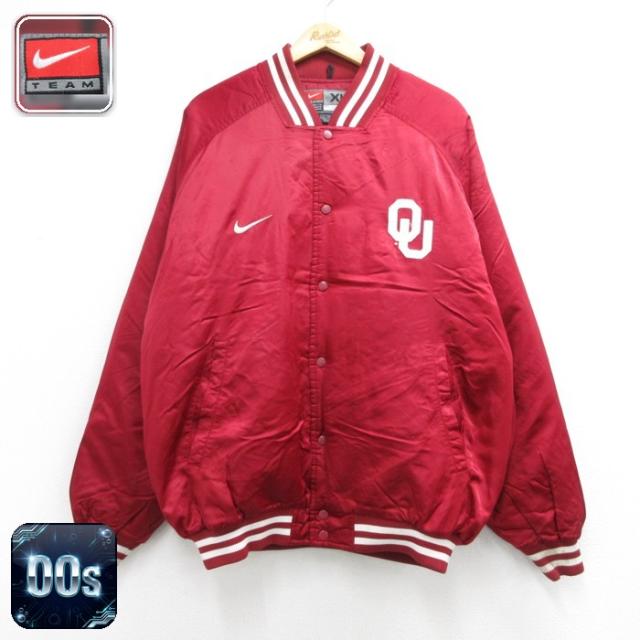 古着 ナイキ NIKE 長袖 ジャケット ナイロン メンズ 00年代 00s オ