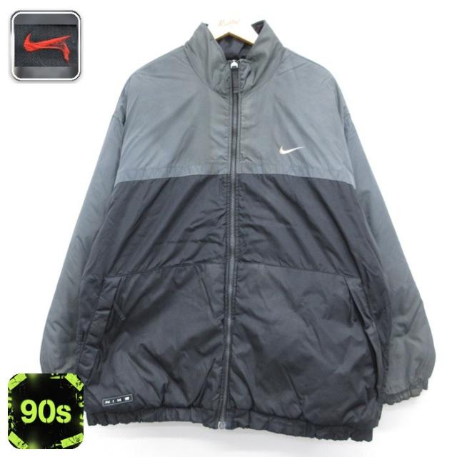古着 ナイキ NIKE 長袖 ジャケット ナイロン メンズ 00年代 00s リ