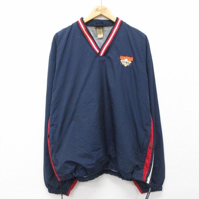 古着 長袖 ナイロン ジャケット メンズ 00年代 00s クーパーズタウン 大