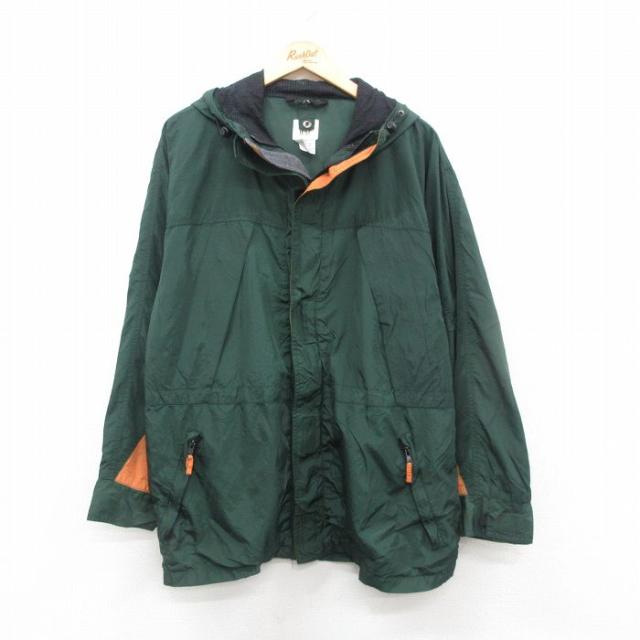 古着 ギャップ GAP 長袖 ナイロン ジャケット パーカー メンズ 00年代 