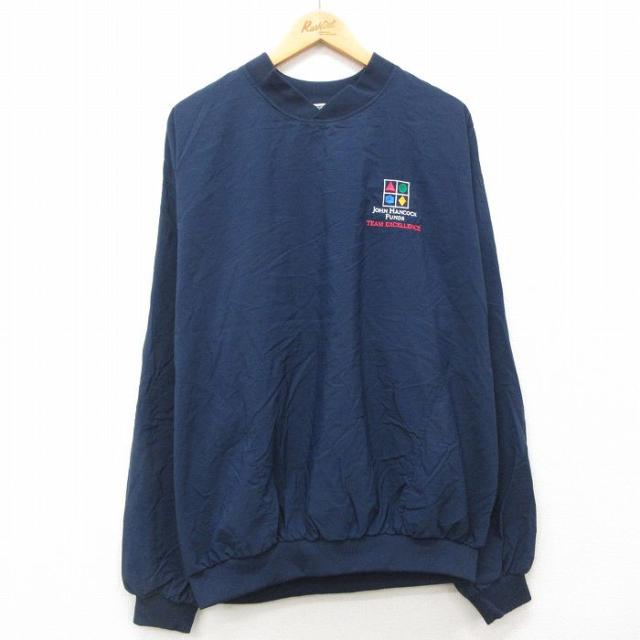 古着 長袖 ナイロン ジャケット メンズ 90年代 90s JOHN HANCO