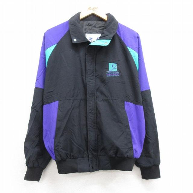 古着 MVスポーツ 長袖 ナイロン ジャケット メンズ 90年代 90s AMB