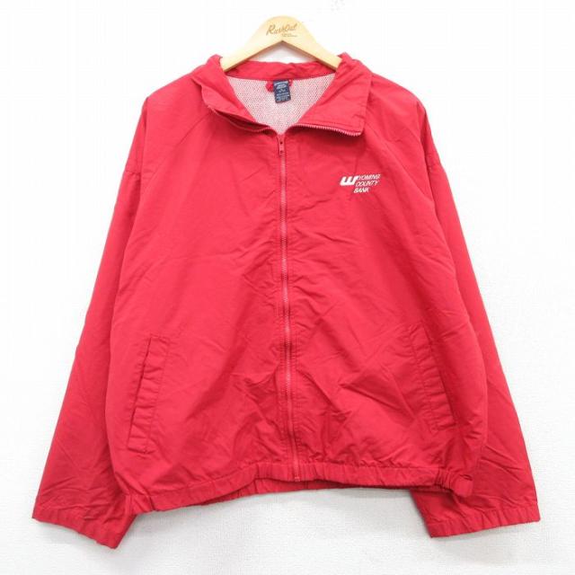 古着 ランズエンド 長袖 ナイロン ジャケット メンズ 90年代 90s YOM