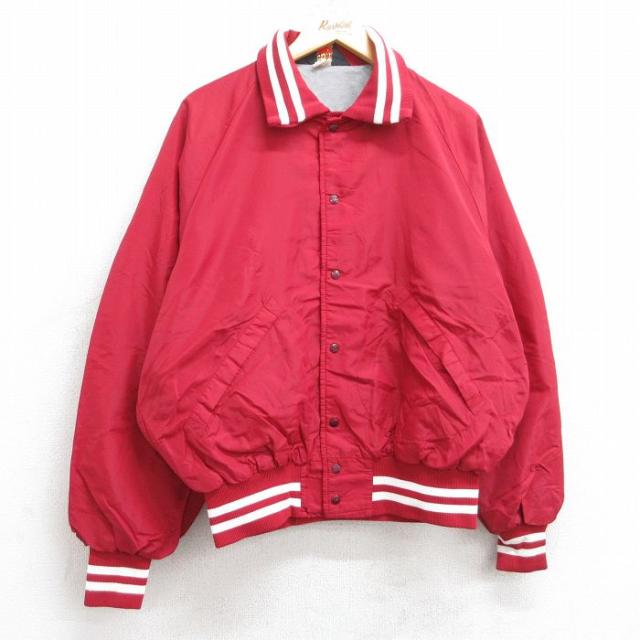 古着 Dunbrooke 長袖 ナイロン ジャケット メンズ 80年代 80s 