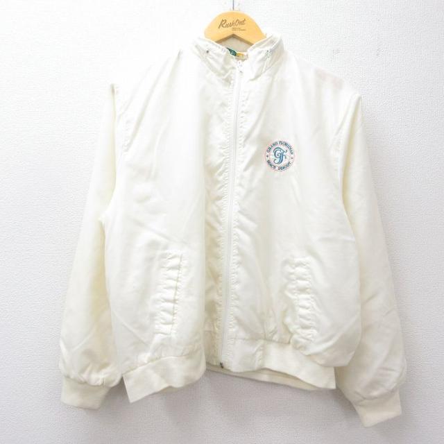 古着 IZOD 長袖 ナイロン ジャケット メンズ 90年代 90s GRAND