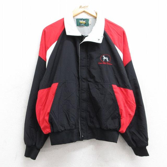 古着 Dunbrooke 長袖 ナイロン ジャケット メンズ 90年代 90s