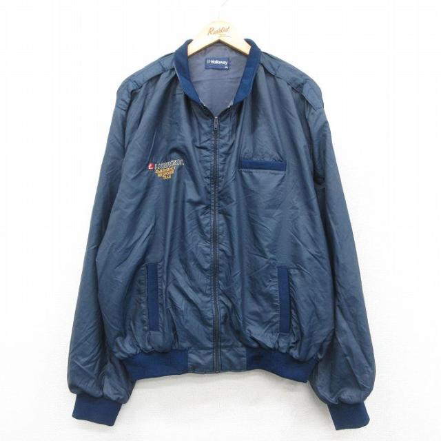 古着 ホロウェイ 長袖 ナイロン ジャケット メンズ 90年代 90s LUBR