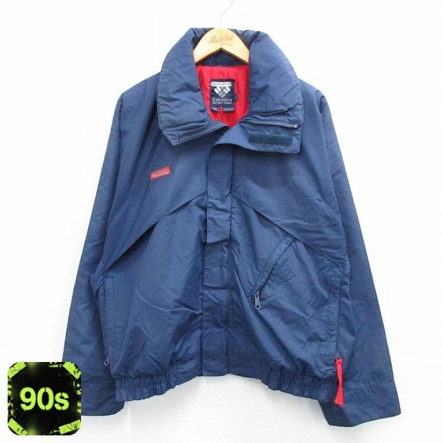 古着 コロンビア COLUMBIA 長袖 ナイロン ジャケット メンズ 90年代