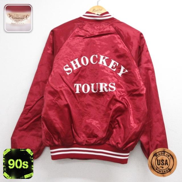 Auburn Sportswear 90s ナイロンジャケット バーガンディ M