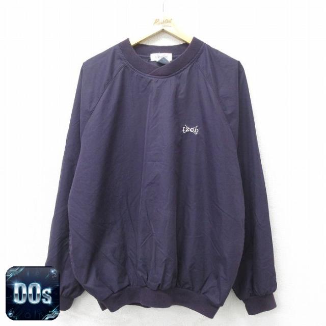 古着 IZOD 長袖 ジャケット メンズ 00年代 00s ワンポイントロゴ ラ