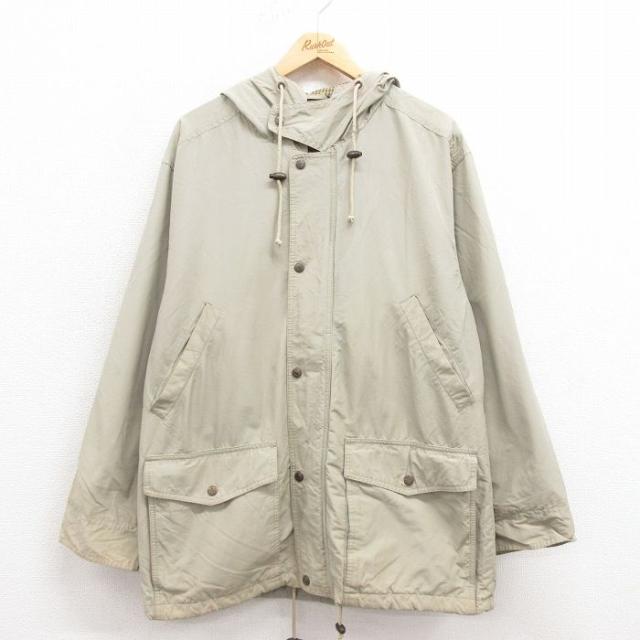 古着 エディーバウアー 長袖 ジャケット パーカー メンズ 90年代 90s ベ