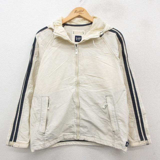 古着 ギャップ GAP 長袖 ジャケット パーカー メンズ 00年代 00s ラ