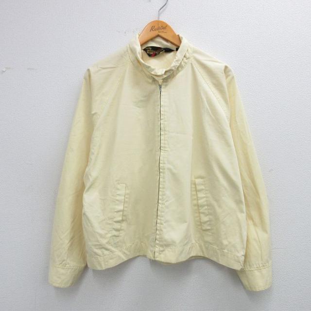 古着 シアーズ 長袖 ジャケット スイングトップ メンズ 80年代 80s ラグ