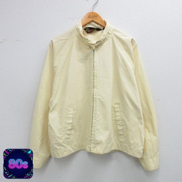 古着 シアーズ 長袖 ジャケット スイングトップ メンズ 80年代 80s ラグ