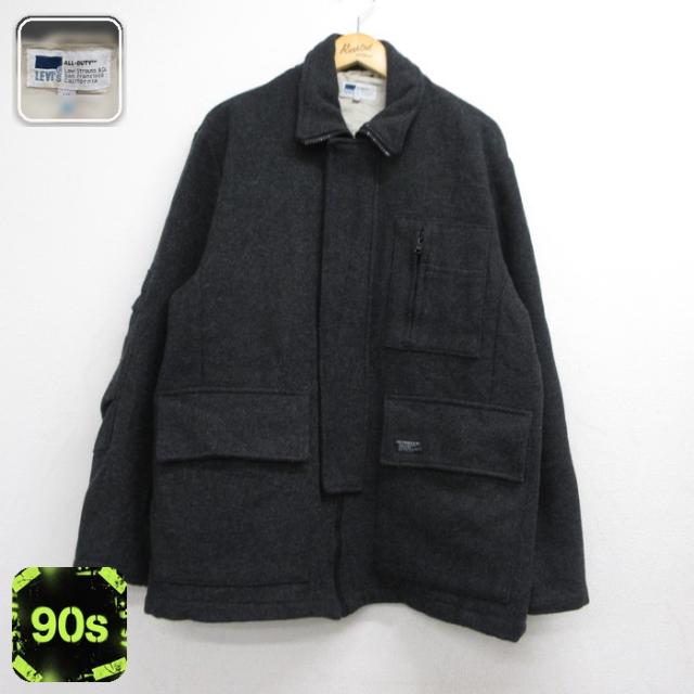 古着 Levis リーバイス 長袖 ジャケット フルジップ メンズ 90年代 9