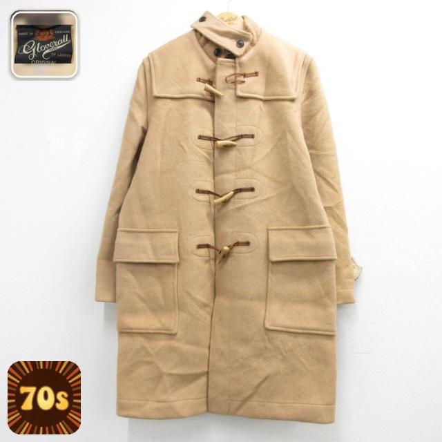 古着 グローバーオール 長袖 ジャケット メンズ 70年代 70s ダッフルコー