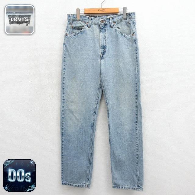 古着 リーバイス Levis 505 メンズ 00年代 00s コットン ネイビ