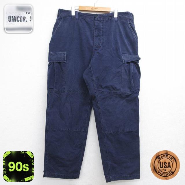 古着 ミリタリー カーゴ パンツ メンズ 90年代 90s コンバット リップス