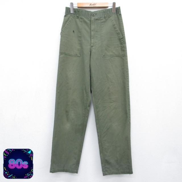 古着 ミリタリー US ARMY パンツ メンズ 80年代 80s ベイカー コ
