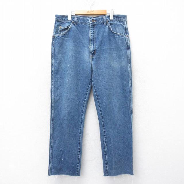 古着 ラングラー Wrangler ジーンズ メンズ 00年代 00s 紺 ネイ