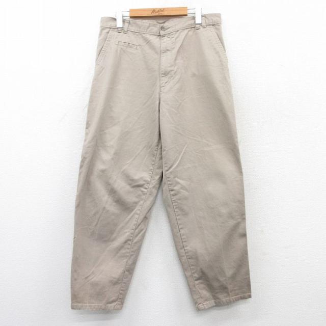 古着 ドッカーズ パンツ メンズ 90年代 90s ベージュ カーキ W35 中