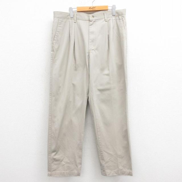 古着 ラングラー Wrangler パンツ メンズ コットン ベージュ カーキ