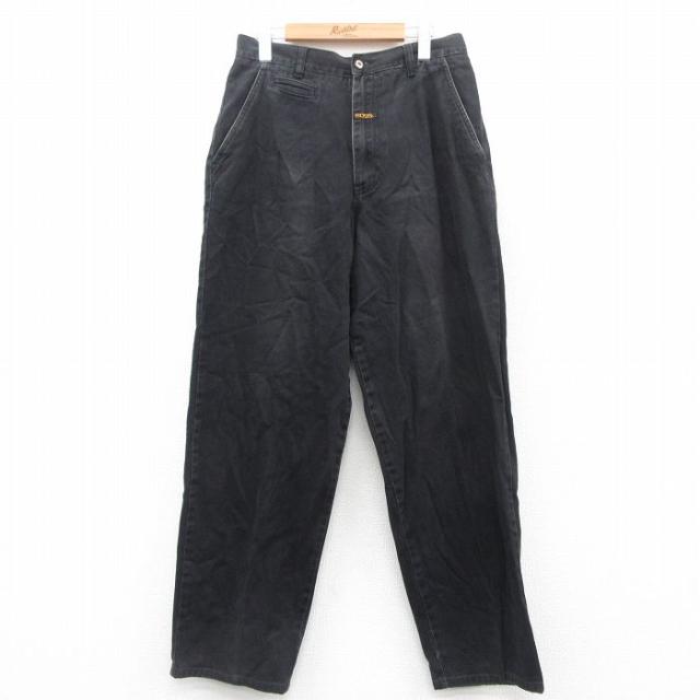 古着 BOSS ジーンズ メンズ 00年代 00s コットン 黒 ブラック デニ