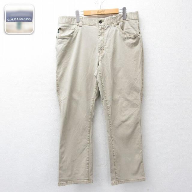 古着 G.H.BASS パンツ メンズ ベージュ 25nov22 中古