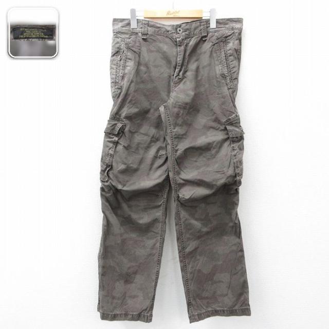 古着 オールドネイビー OLD NAVY カーゴ パンツ メンズ コットン 茶 