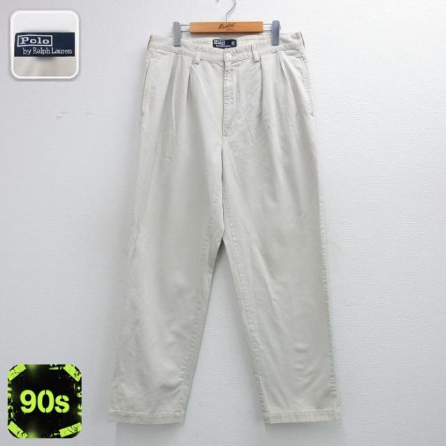 古着 ラルフローレン ブランド チノ パンツ チノパンメンズ 90年代 90s 