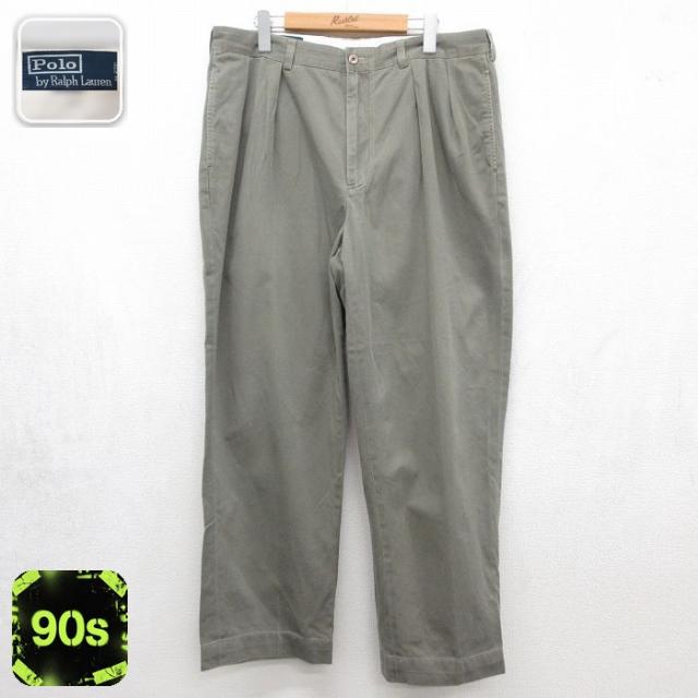 古着 ラルフローレン ブランド チノ パンツ チノパン メンズ 90年代 90s